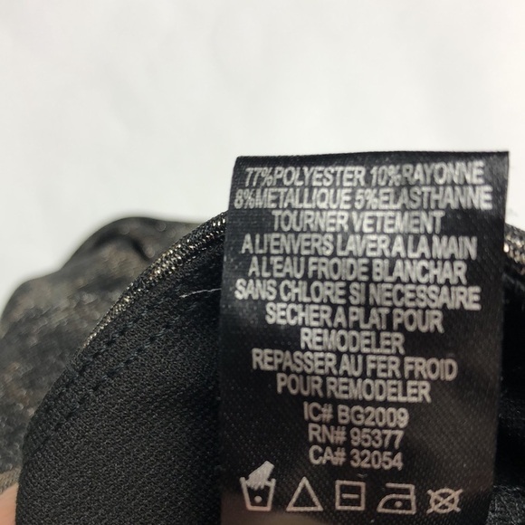 💚 XS 💚 NWT Anthro Leggings Leopard Print Shimmer Pockets​ - Picture 6 of 7